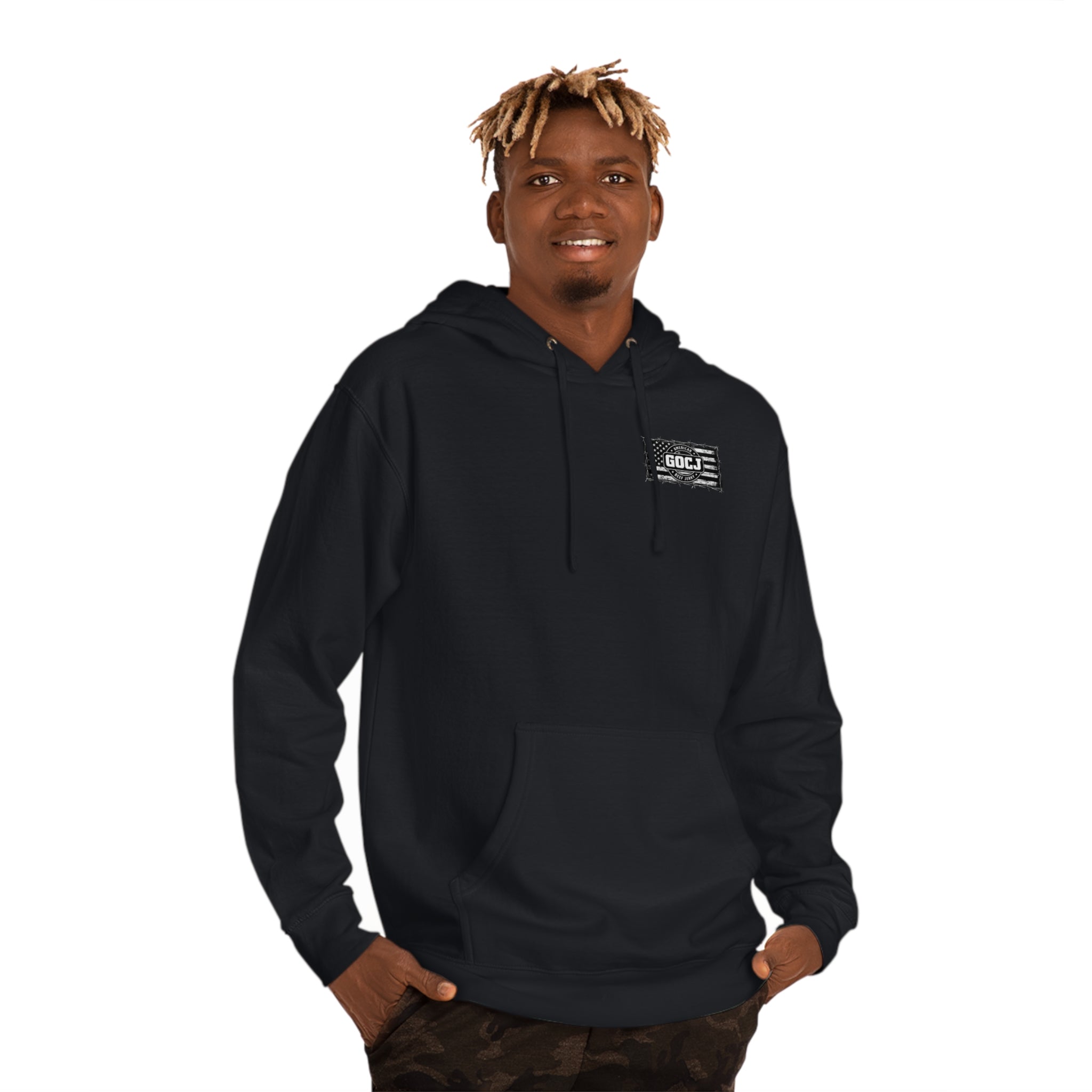 Barbed Wire Unisex Pull Over Hood
