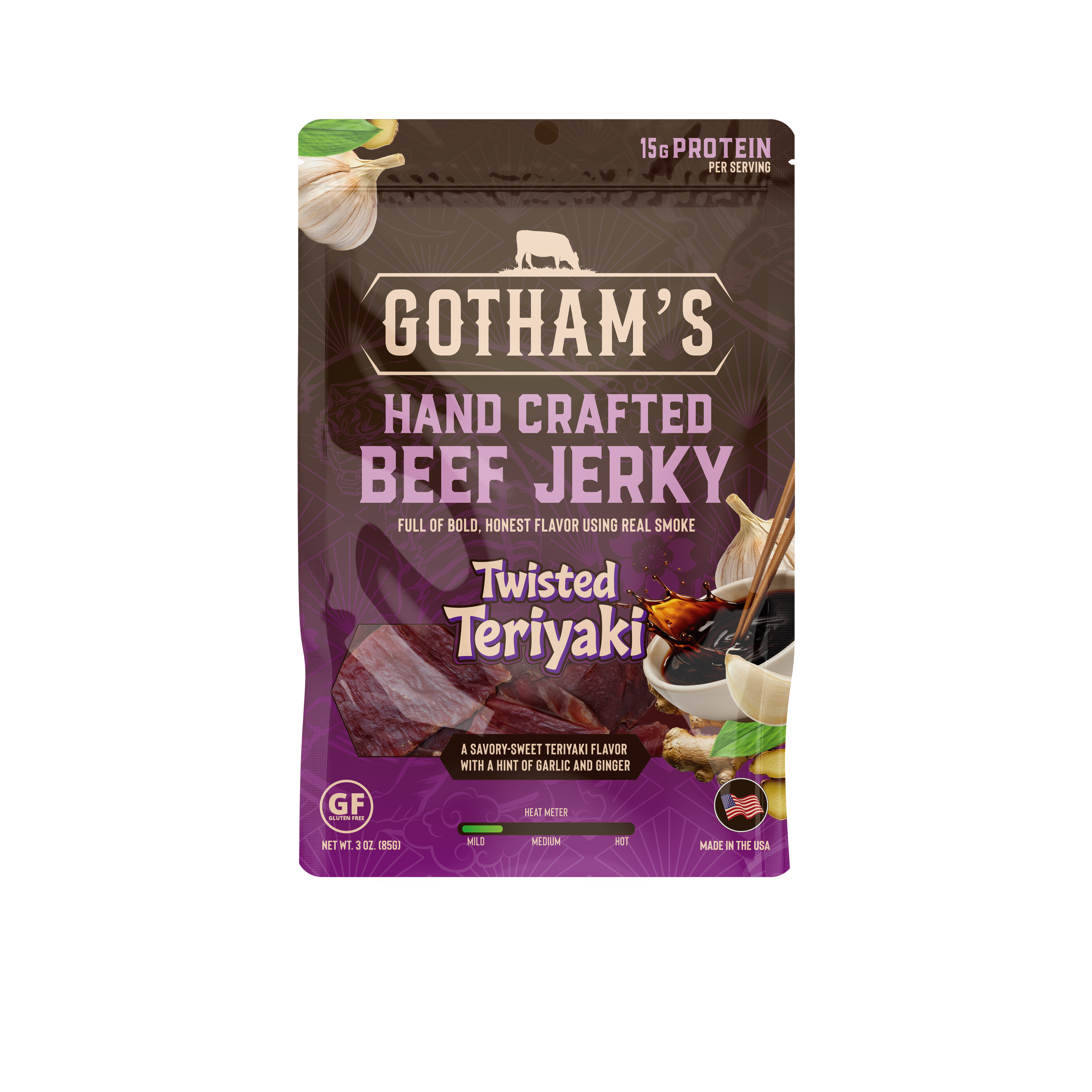 Gotham's Twisted Teriyaki w/ Halloumi Beef
