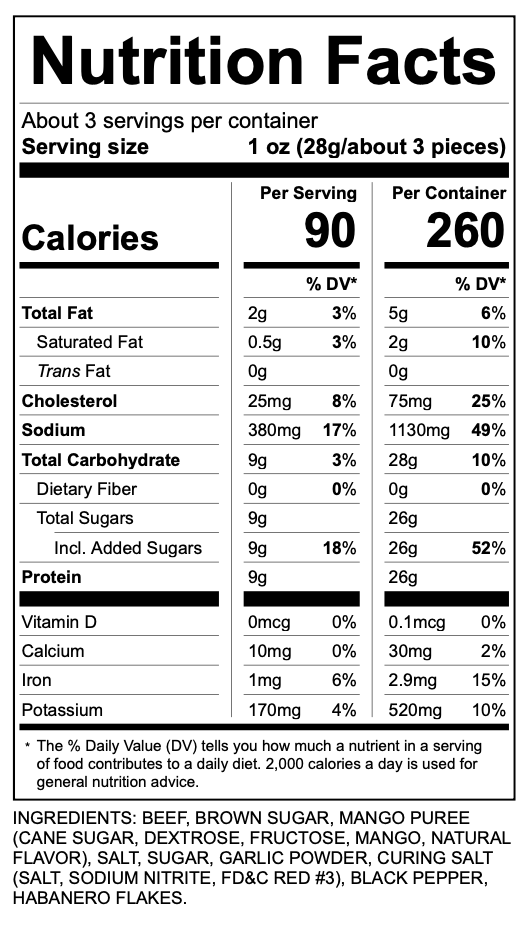 Gotham's Mango Habanero