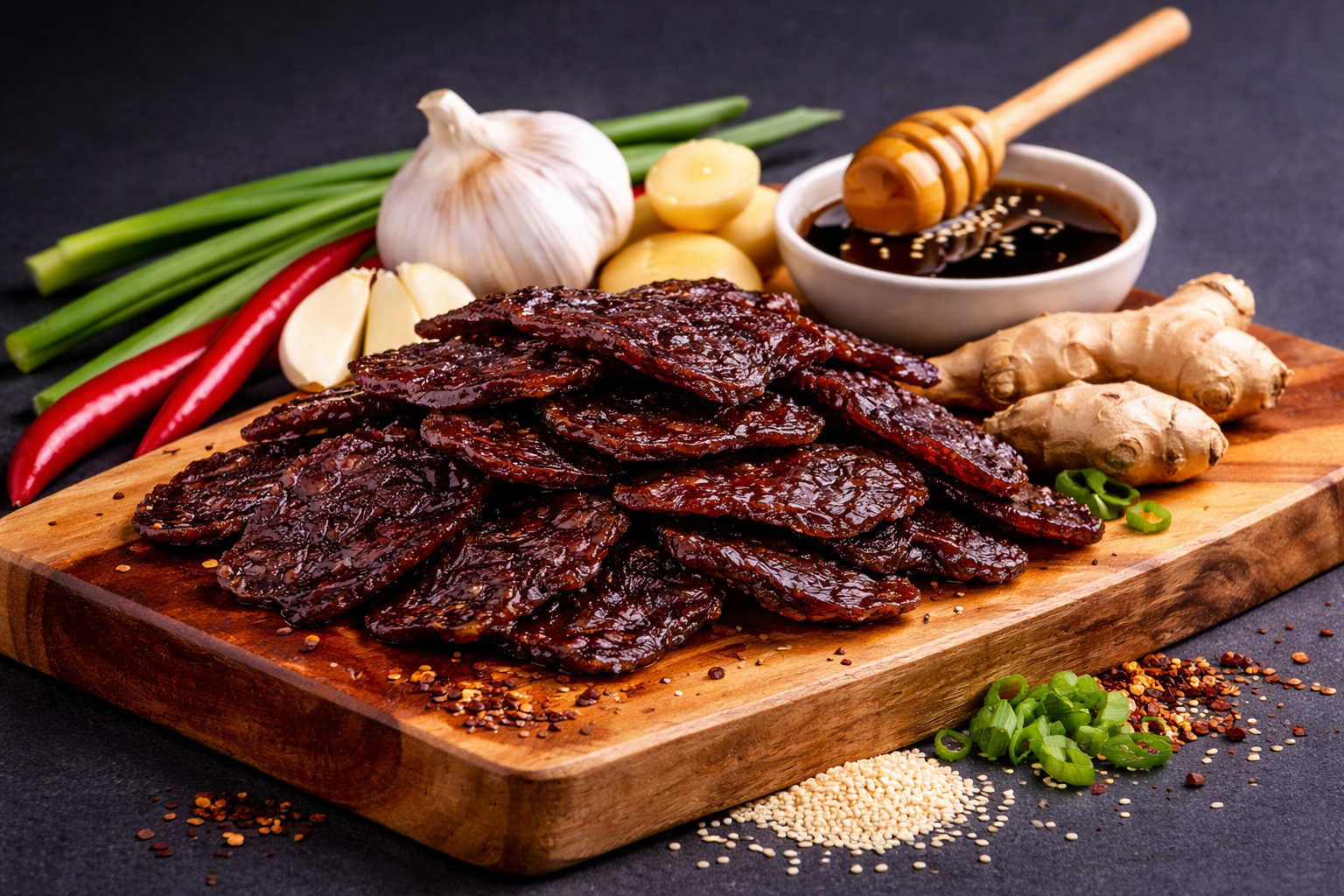 Gotham's Twisted Teriyaki w/ Halloumi Beef